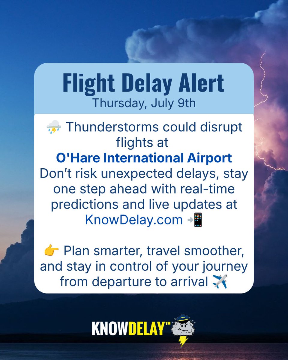 KnowDelay tweet picture