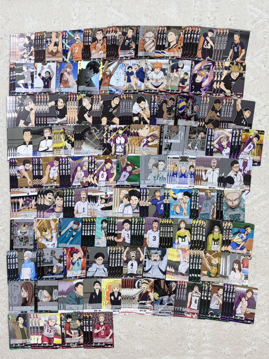 _inei3's tweet photo. 【交換】 ハイキュー!! バボカ 

求：国見英 .北信介

譲：1枚目(ユース＆選抜強化合宿)/2枚目(最強の挑戦者)

比率交換可能ですので気軽にお声がけいただけたら嬉しいです。
サインの場合上限なくお譲りします…（ ᵕ̩̩ ᵕ̩̩ ）！

よろしくお願いいたします。 https://t.co/WCXU8wToIa