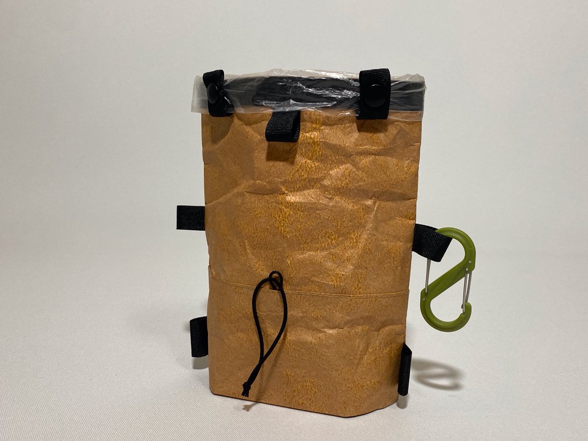 NakedLabo's tweet photo. =Garbage sack =
・
アイラップ/アイラップミニにサイズチューニングした自立するTyvek製ゴミ袋。
・
アイラップを固定してインナーにする事で防水性を確保。調味タレや油の付着したゴミ...濡れたゴミでも気にせず使用できます。
・
簡単なアイラップの交換で清潔に繰り返しの使用が可能です。
・ https://t.co/l8NpjNJTIG