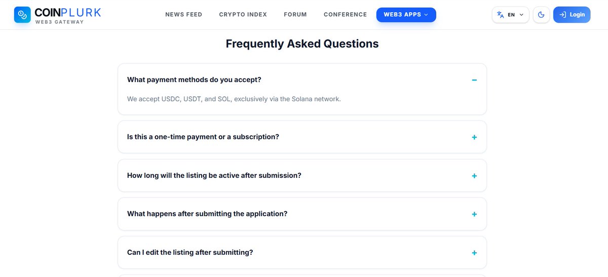 CoinPlurk's tweet photo. We now accept Solana! 🚀

Expand your project's reach by publishing your Protocol Web3 apps on the Coinplurk Web3 Gateway. We officially support payments via the Solana network (USDC, USDT, and SOL).

Submit your app here: https://t.co/S4U39FOQnC

#Web3 #Solana #Blockchain https://t.co/07xU2sLjFh