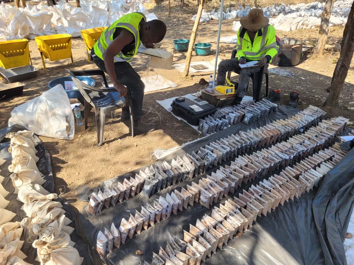 Tertiaryplc's tweet photo. Resource drilling underway at the Mushima North Oxide Discovery.

#mining #exploration #Zambia #silver https://t.co/nJoLUjHKBa
