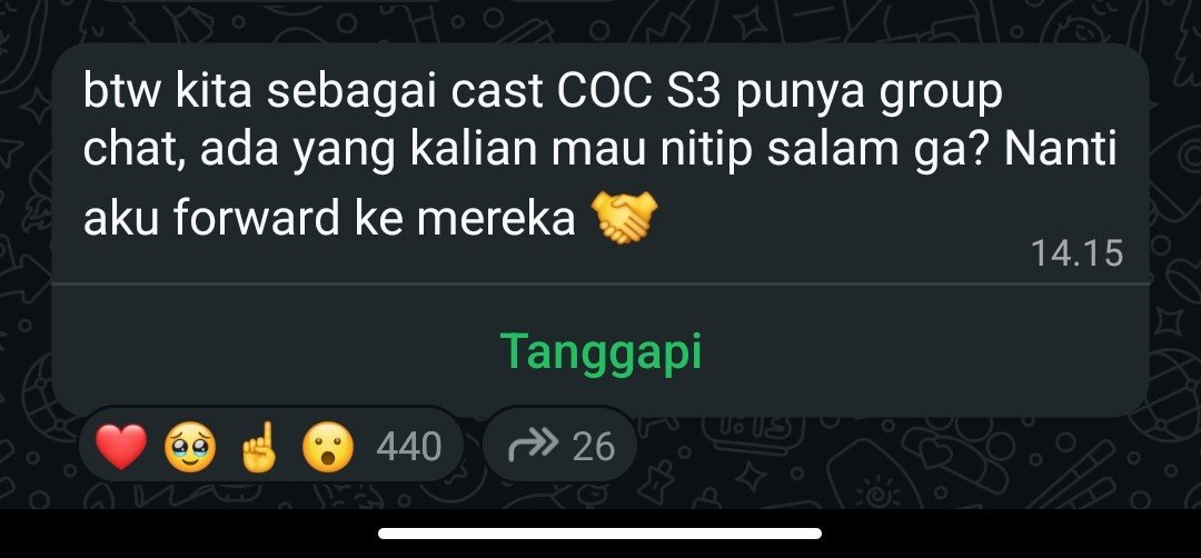 pinkkiesmoon's tweet photo. omg azka, he such a kind hearted man. he know that ga semua cast punya channel was dan ga semua fans coc bisa interact sm cast, dia gemas sekaliii punya good idea kaya gini. so adorable and lovely ya azka teh hijau💚🥺 https://t.co/lIqeA22pMC