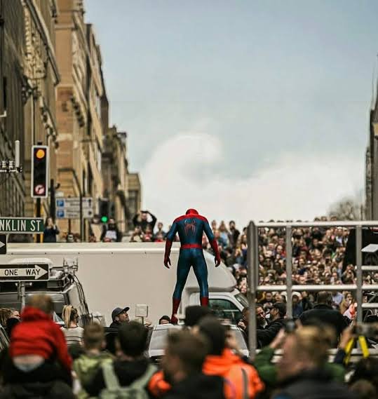 BoinkBuzz's tweet photo. Tom Holland just gained Infinite Aura with these 2 photos 🥶

He has officially surpassed Tobey &amp; Andrew as the best Spider-Man. https://t.co/ChKQoT7Azr
