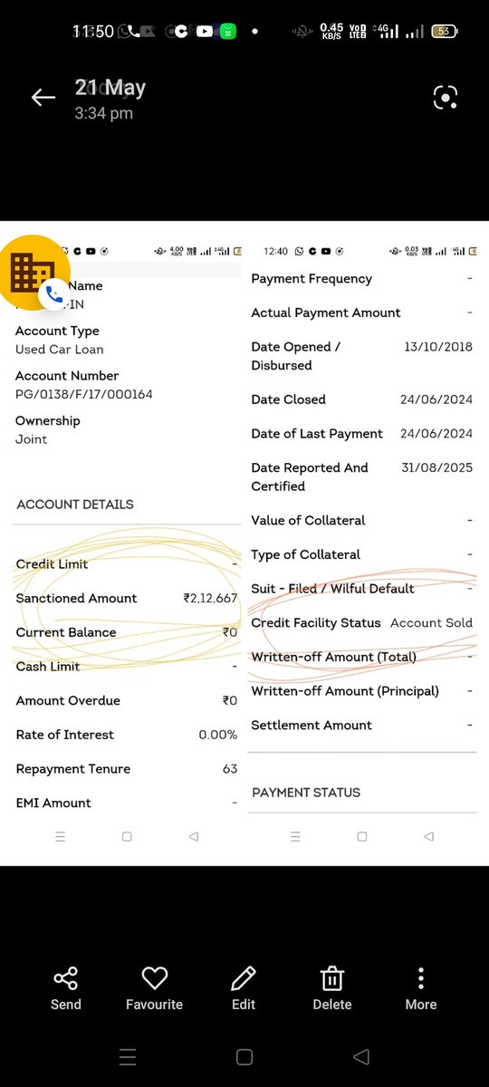 AtomyGoyal's tweet photo. @rishuunique @MyIndusIndBank @RBI @Cyberdost My CIBIL report m account sold dikh rehe h Poonawalla fincorp se liya hai lone wo lone clear kr diya h abi tak cibil report m account sold dikh Raha hai bar bar complain kiya h kone bat nhi su reha h plz immediately action le 7689800045 https://t.co/ZCdEYxIvIx