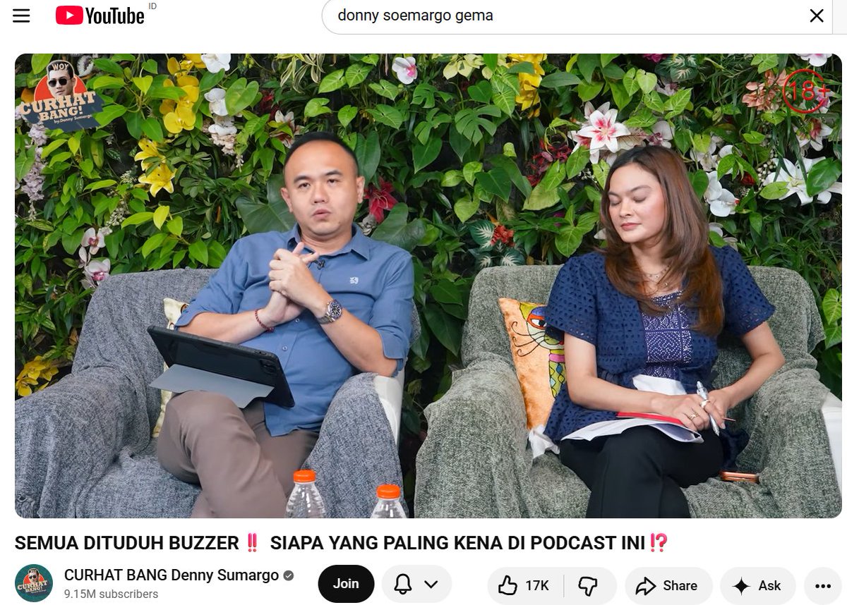 dimarsasongko98's tweet photo. Dalam 1 jam podcast, ada 7 argumen yang dipakai untuk bela program pemerintah.

Mari kita hitung satu per satu.

Bukan dengan opini.

Dengan fakta mereka sendiri.