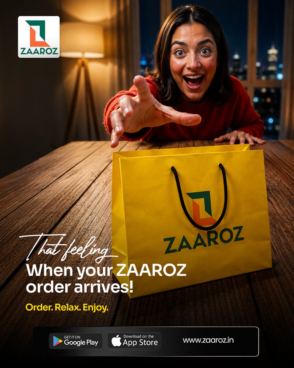 ZAAROZ1's tweet photo. The Bag Everyone Wants to Grab! 🛍️🍴

Because every ZAAROZ bag is packed with happiness, fresh flavors, and your favorite meals.
Order Today. Taste the Difference. https://t.co/65Il6zIsGo