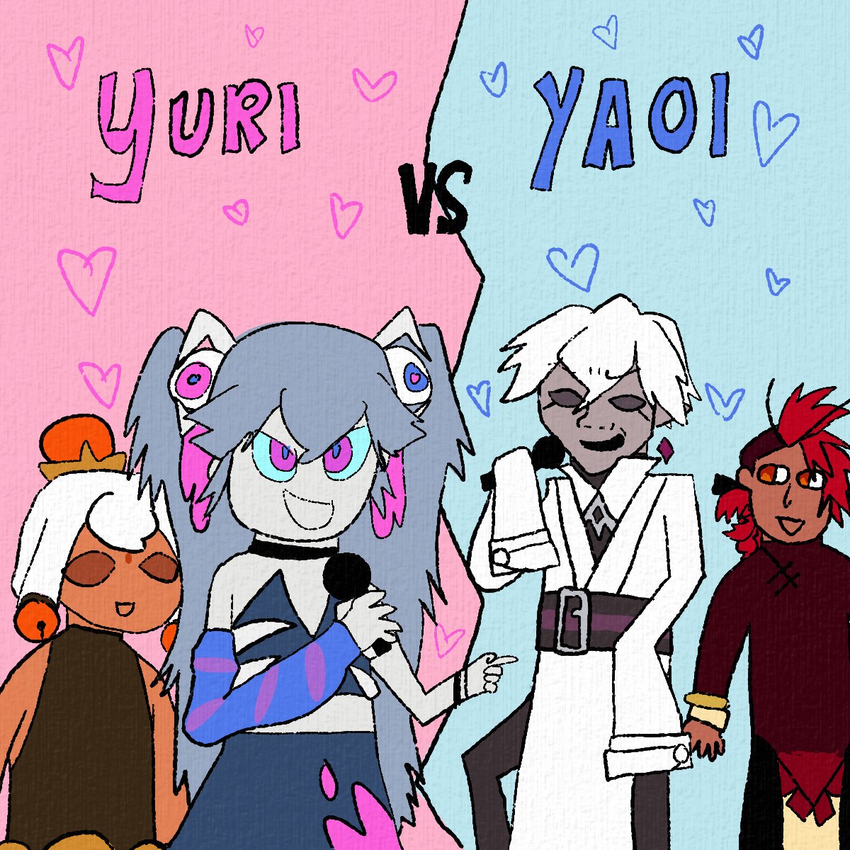 LesboLynx's tweet photo. Yurislop vs yaoislop
#MelanDrop #MadLongxia https://t.co/D8KsM9xdnP