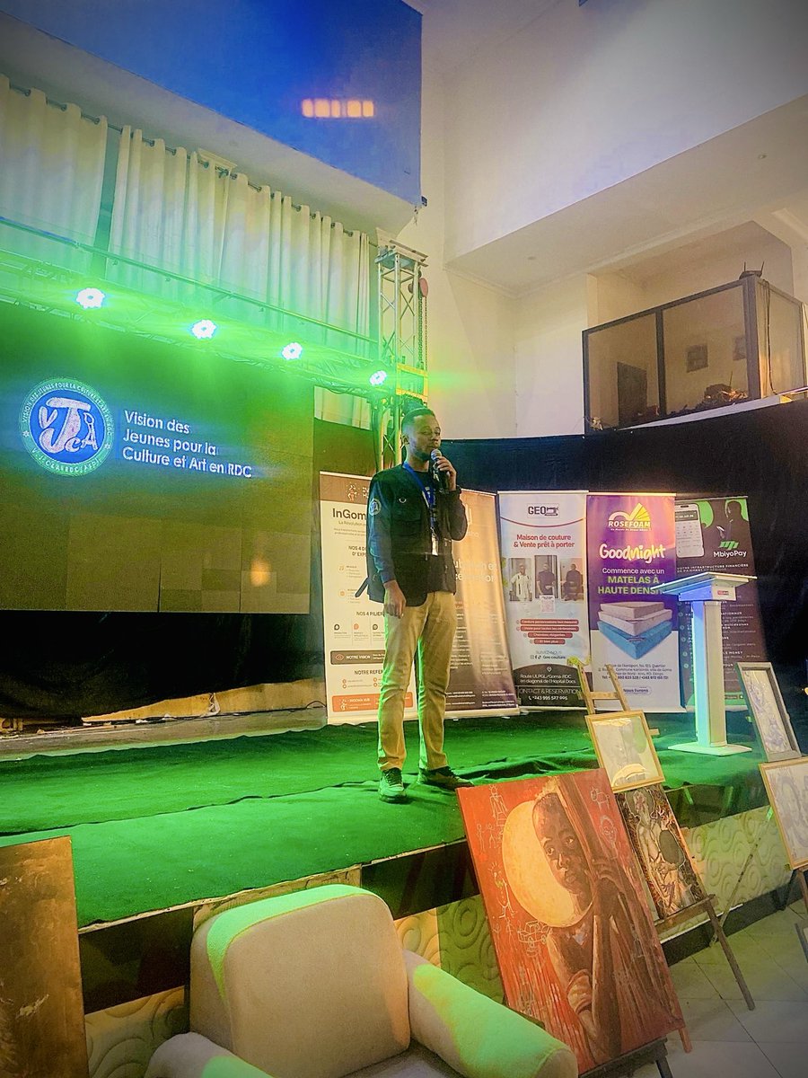 vvisionjeunes's tweet photo. Un moment d’échange et de partage autour de la vision qui nous anime.À travers cette présentation, Mr Yannick N’SHOMBO, Coordinateur National de Vision des Jeunes RDC, a rappelé l’importance d’une jeunesse engagée, porteuse de valeurs et résolument tournée vers le développement🇨🇩 https://t.co/5YSrMduu1L