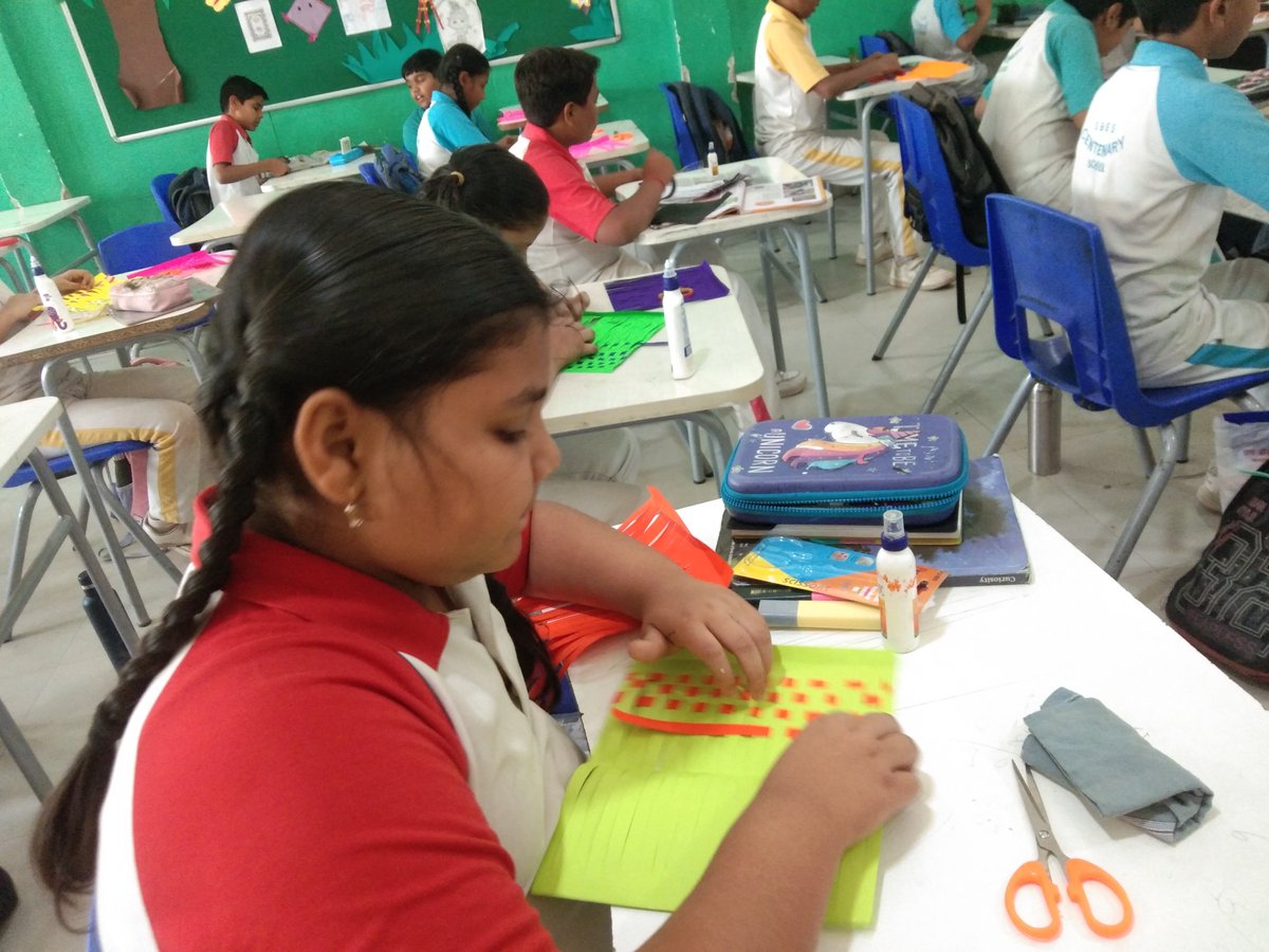 SBESCS_SCHOOL's tweet photo. "Under and over, we weave our own masterpiece." https://t.co/9zAbZpLZIb