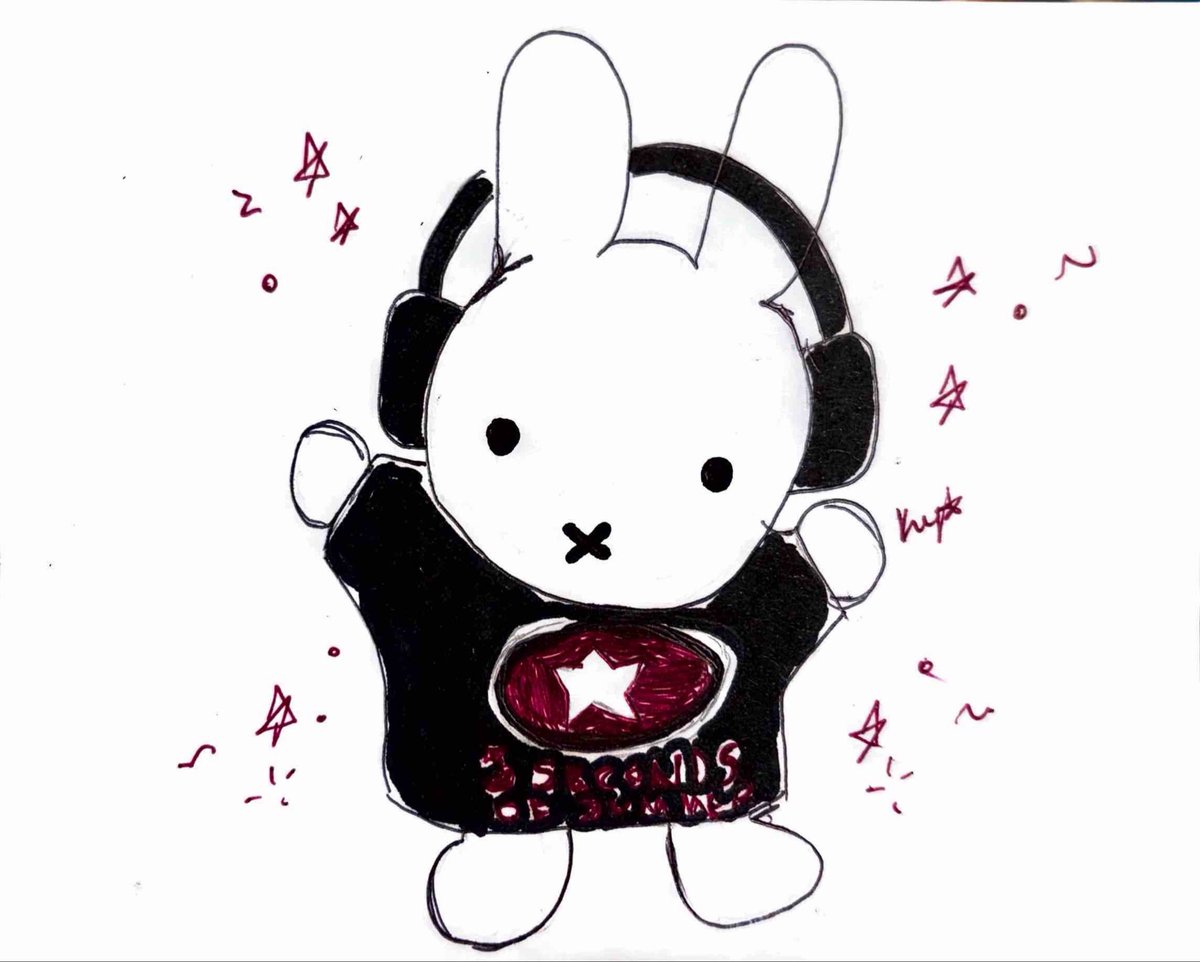 evolvedoodles's tweet photo. miffy is a star ! https://t.co/4hDGGYAXtz