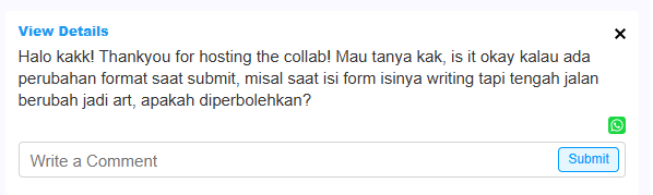 attimoinciso's tweet photo. Merubah format submit di tengah jalan diperbolehkan https://t.co/A99LpR2Eq4