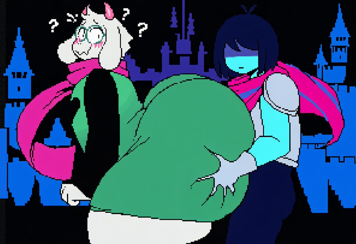 succubus30586's tweet photo. Deltarune Gyatt Route https://t.co/ObmjiwRgw3
