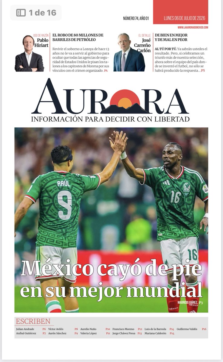 PabloHiriart's tweet photo. Nuestra portada de mañana https://t.co/VOl7K2suVy