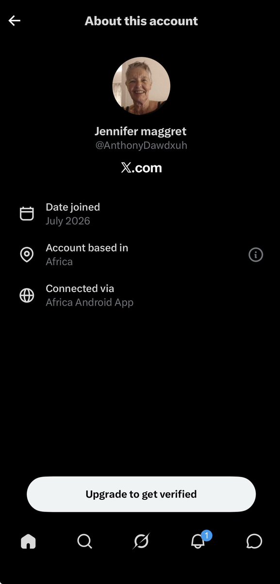 DavidWoodrb's tweet photo. @AnthonyDawdxuh Scammer from Africa https://t.co/OeGP7pLthV