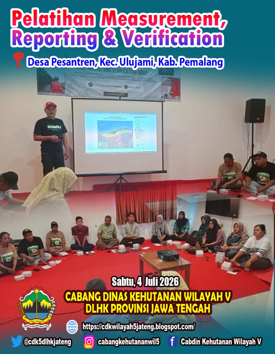 cdk5dlhkjateng's tweet photo. Dilaksanakan oleh Yayasan Kawali dengan peserta 12 orang anggota & pengurus KTH Bakau Mulyo.
Penguatan kapasitas dalam pengukuran, pelaporan, dan verifikasi menjadi langkah penting dalam pengelolaan lingkungan yang berkelanjutan. 🌿
#MRV #KTH #BakauMulyo #Pemalang #Lingkungan https://t.co/ux7WMez2Ip