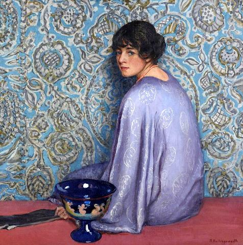 womensart1's tweet photo. Ruth Hollingsworth,
Odette, c.1915
British painter #WomensArt https://t.co/UoQoAR4le3