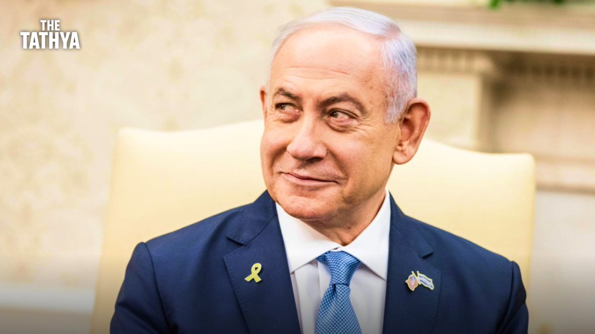 _TheTathya's tweet photo. Netanyahu Highlights India's Support, Says Israel Has Friends Beyond the US 🇮🇳🇮🇱🔥

Israeli Prime Minister Benjamin Netanyahu pushed back against claims that the United States is Israel's only major supporter, pointing to the strong backing Israel receives from India.

> During a discussion on Israel's international support, JD Vance remarked that the US is Israel's last major supporter
> Netanyahu responded that Israel has many friends around the world
> He specifically highlighted the support of 1.4 billion people of India, saying Israel receives tremendous backing from Indians
> Netanyahu also described Donald Trump as one of Israel's allies while noting support from several other countries and leaders

👉 India's growing global stature is increasingly being acknowledged by world leaders, with Prime Minister Netanyahu citing the support of the Indian people as a significant pillar of Israel's international backing.

📌 Follow @_TheTathya for more such updates.