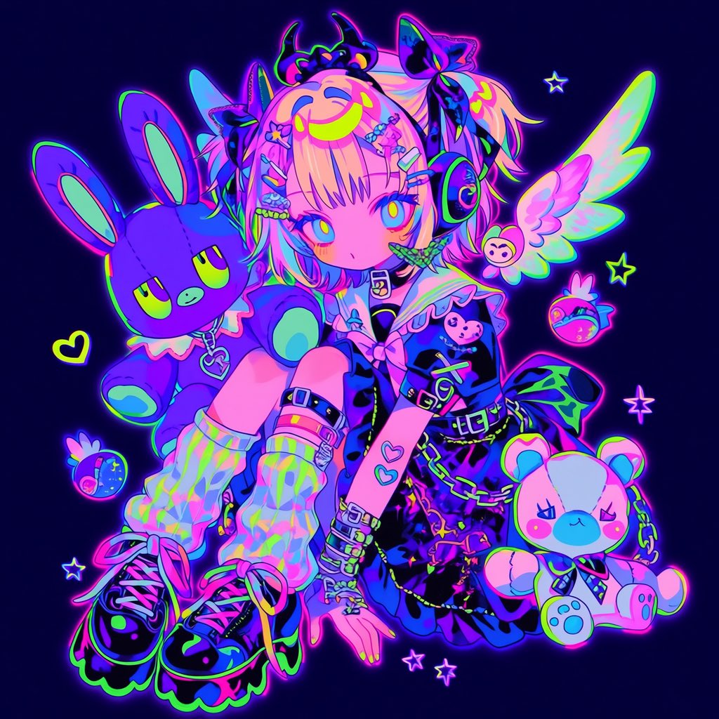 crystalmoon_46's tweet photo. カラフルな
ネオンカラーのイラストです🌈
#AIイラスト
#フリーアイコン
#フリーイラスト
#AIart
#AIicon
#freeicon
#ネオンカラー
#neoncolor https://t.co/hpgEx7FdFe