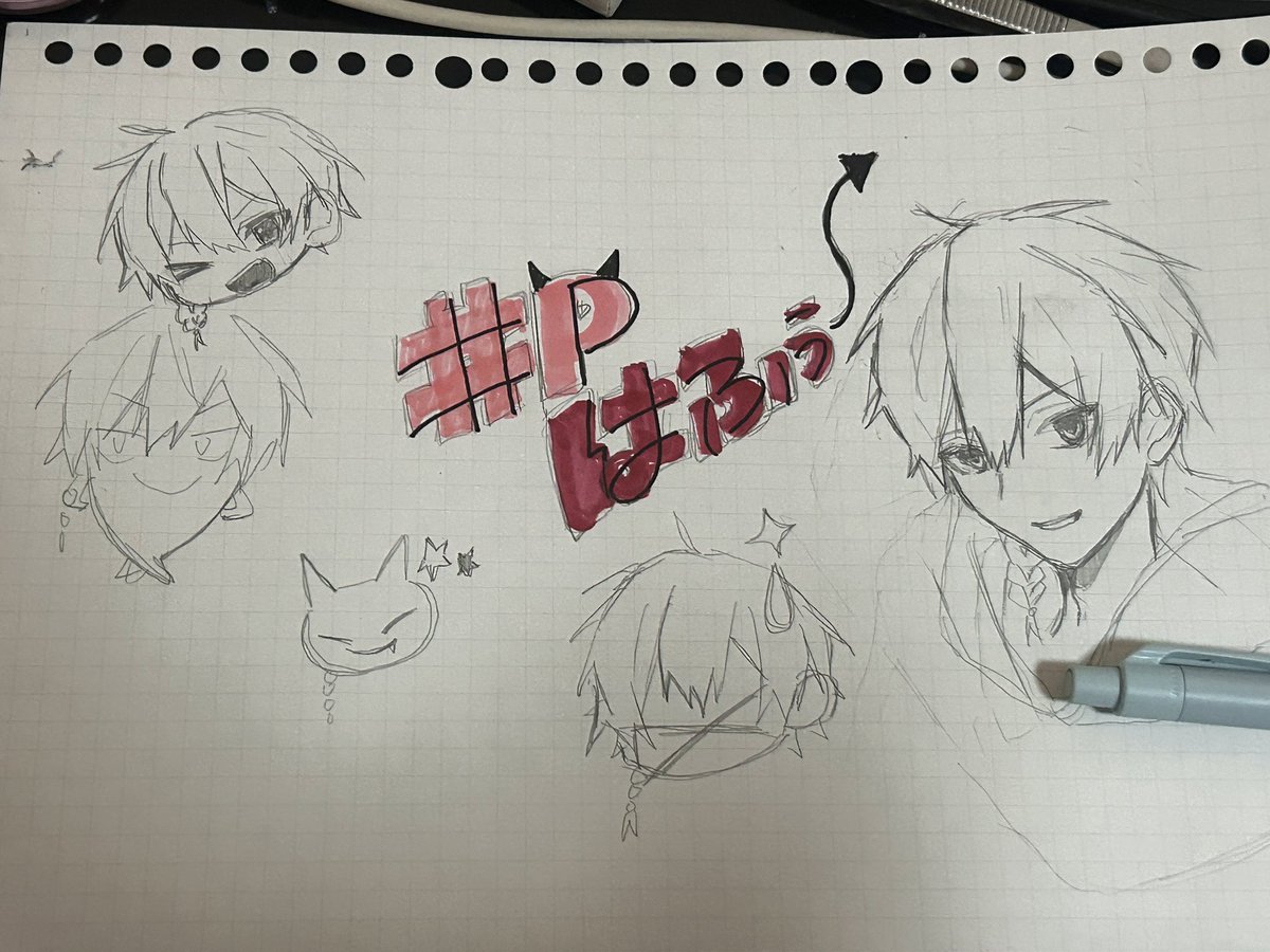 ocl__8's tweet photo. 途中で飽きちゃった落書き https://t.co/m2j1BVuOGY