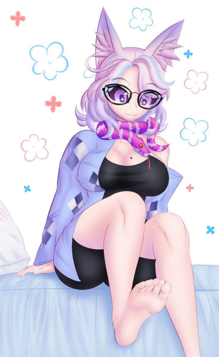 Mrcrabx10's tweet photo. Did a smol draw of fren @AmorzenhoVT https://t.co/7MAXaYfnS4