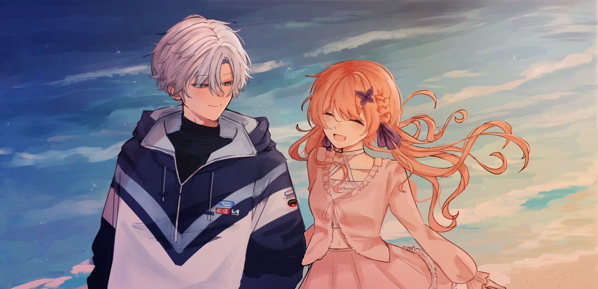 willmeshr's tweet photo. ୨♡ — ❄🦋 [yukirei] ✧･ﾟ:*

｡ﾟﾟ･｡･ﾟﾟ｡ 
ﾟ。 Oh the worlds I'll pass through, on my way to you.

OUGHHHH THANK YOU SO MUCHH ANON IM SO SO HAPPY WITH THIS PIECE 🥹🥹🩷 look at how adorable reina looks.. im gonna cry now... big love 🩷🩷🩷

ଓ #HAMANICESUMMER2026 https://t.co/sHc8XFhWJt