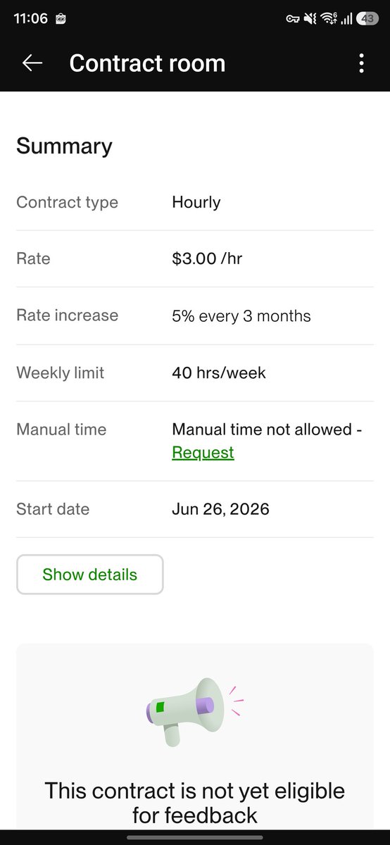 Naufalarbhawa25's tweet photo. Berawal dr ngambil lowest hourly rate di Upwork $3/hr, eh ditawarin full-time (walau jujur kek too good to be true?). Diliat2 $3/hr dgn max 40hr/week, berarti seminggu bisa dpt $108 (potongan Upwork 10%), kali 4 minggu aja udh di atas UMK anjir, literally lowest rate lo itu 🙂 https://t.co/BvrabmraN4
