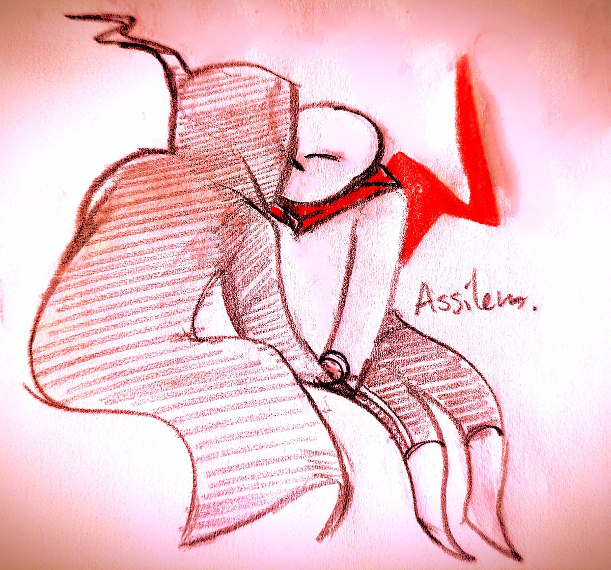assilm6's tweet photo. Only the feeling of Afterdeath
--------------
#UndertaleAU #afterdeath #Artlem https://t.co/gIYC0FfPpe