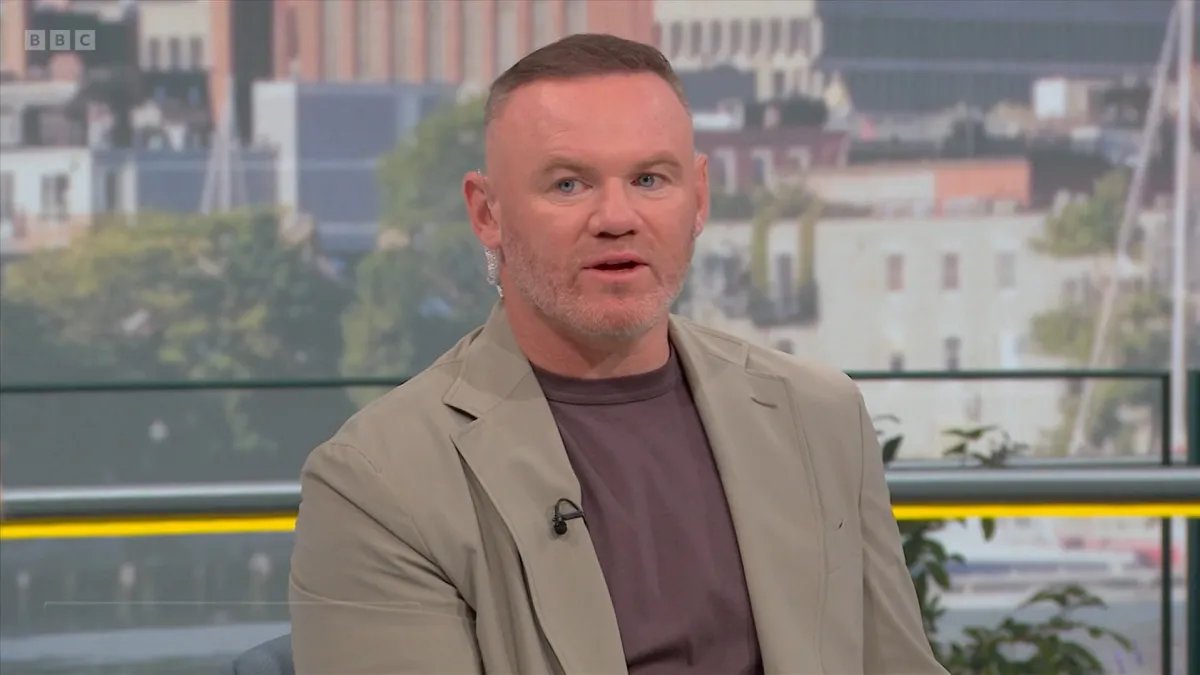 TouchlineX's tweet photo. 🚨🗣️ Wayne Rooney on Balogun getting his suspension lifted: 

"I got a three-game ban before Euro 2012 so I was due to miss the three group games and basically got told if I go over to Switzerland and do a training session with a bunch of kids, the third game gets taken off. Which I didn't agree with but I agreed to do it because I didn't want the three-game ban but I thought that was wrong."

"But for this to be suspended? They either take the red card away, which I think was probably the right decision and then he can play."

"But to suspend it for a year, I think, is an absolute disgrace and Infantino should be ashamed of this because I think the sportsmanship of this game is in question here."

"If I were the USA's opponent, I'd be absolutely fuming. I think it's wrong in every way. I think it's an absolute disgrace."