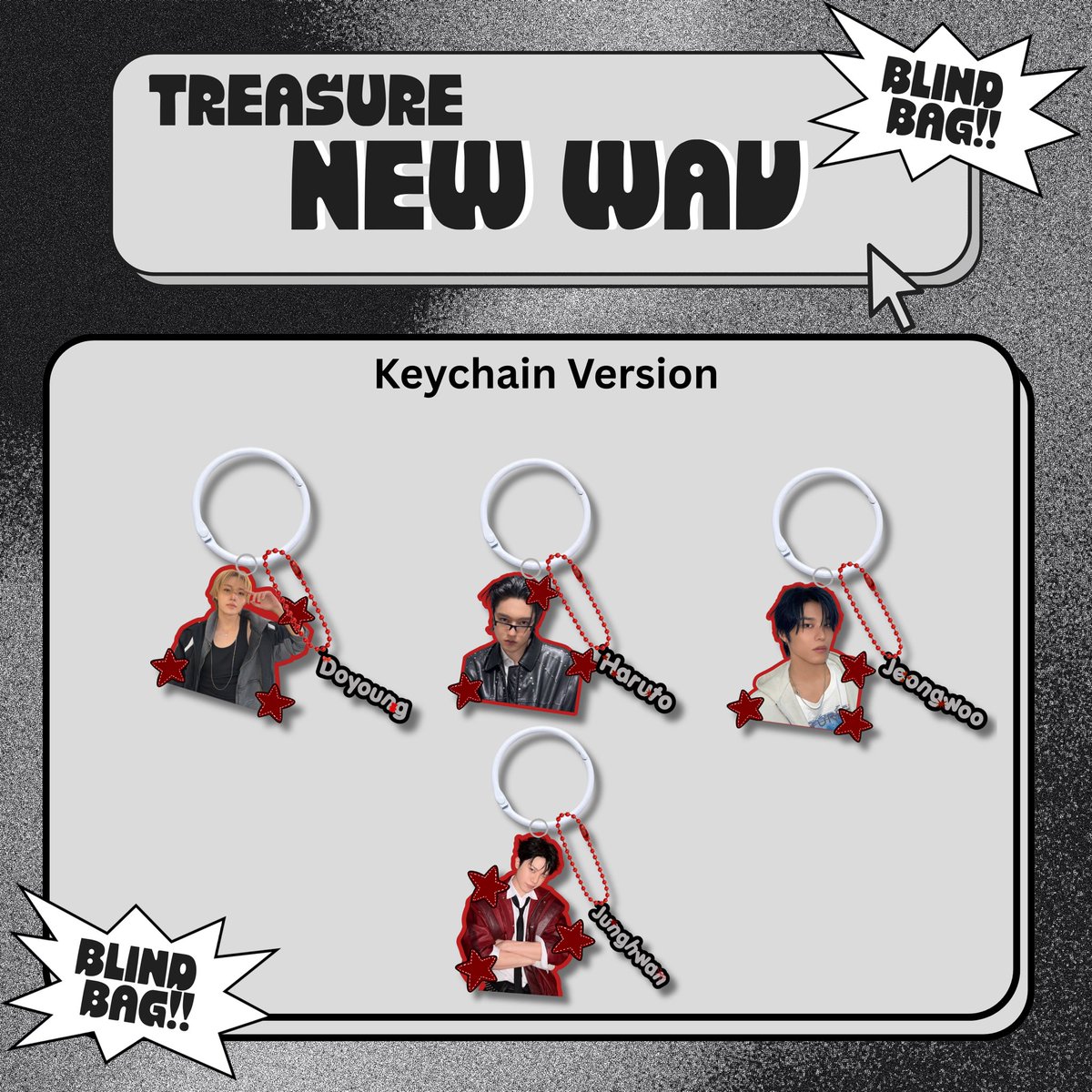 kimchiirell07's tweet photo. ˗ˏˋNEW WAV BLIND BAG KEYCHAINˎˊ˗
Treasure Special Comeback "NEW WAV" by. @kimchiirell07

How to claim?
✶ rt &amp; like this post
✶ for teume ina only
✶ co by🍊
✶ limited qty
Period : 07.07- 10.07.2026 (16.00 WIB)
Drop Your '@' if you want 

#트레저 #TREASURE https://t.co/0WPZGOzxiG