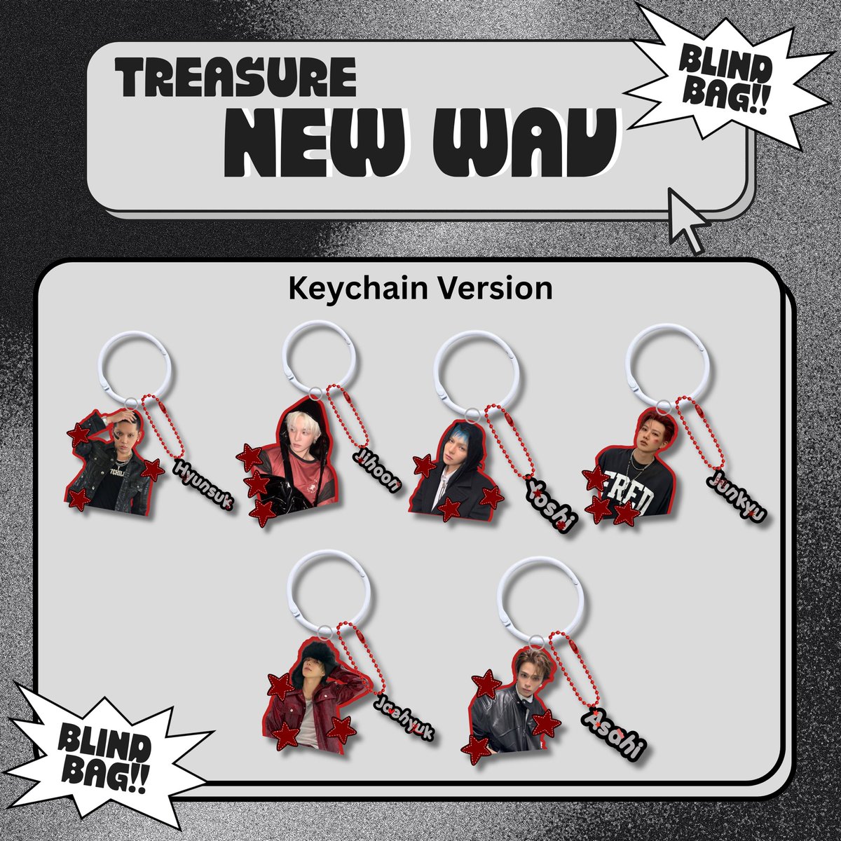 kimchiirell07's tweet photo. ˗ˏˋNEW WAV BLIND BAG KEYCHAINˎˊ˗
Treasure Special Comeback "NEW WAV" by. @kimchiirell07

How to claim?
✶ rt &amp; like this post
✶ for teume ina only
✶ co by🍊
✶ limited qty
Period : 07.07- 10.07.2026 (16.00 WIB)
Drop Your '@' if you want 

#트레저 #TREASURE https://t.co/0WPZGOzxiG