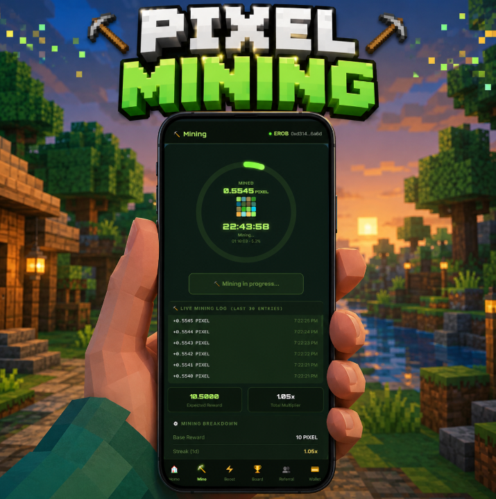 PIXEL MINE tweet media