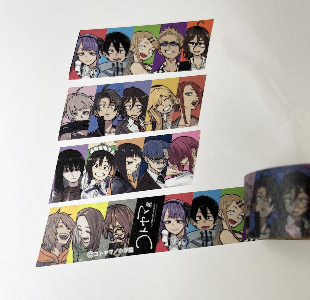 KOTOYAMA_EX's tweet photo. ／
#コトヤマ展 事後通販商品 紹介！
＼ 

描きおろしイラストを使用した
豪華なマスキングテープ💫

ノートや手帳などいろんなところに
貼り付けて楽しめます📖

詳細は👇
https://t.co/VE4GWXK9bg https://t.co/E48glhLA3P