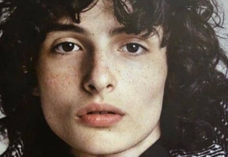 finn wolfhard freckles tweet media