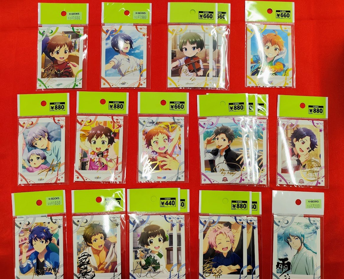 入荷情報】 「アイドルマスターSideM」 リメンバーショットシリーズ