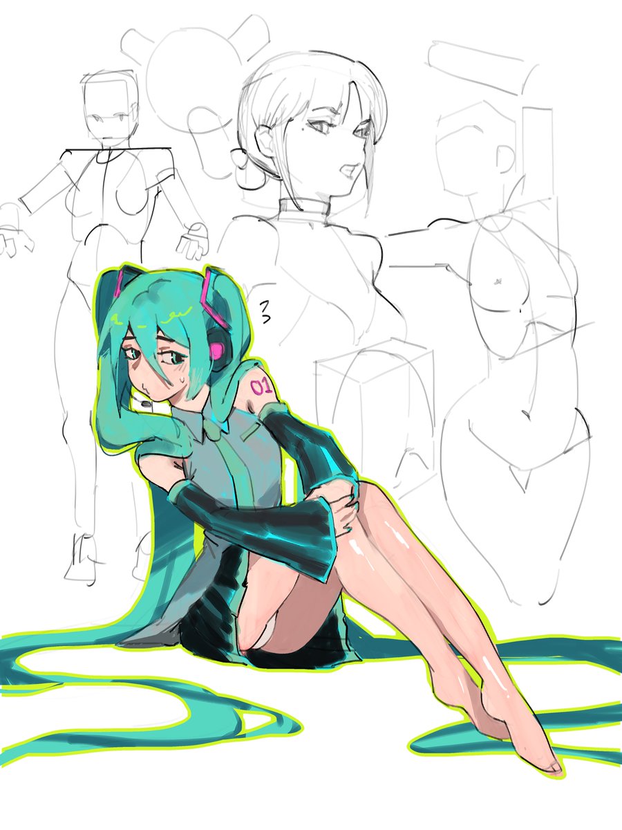 kwywii's tweet photo. this session was interrupted by  #hatsunemiku https://t.co/Rk40FqXJmH