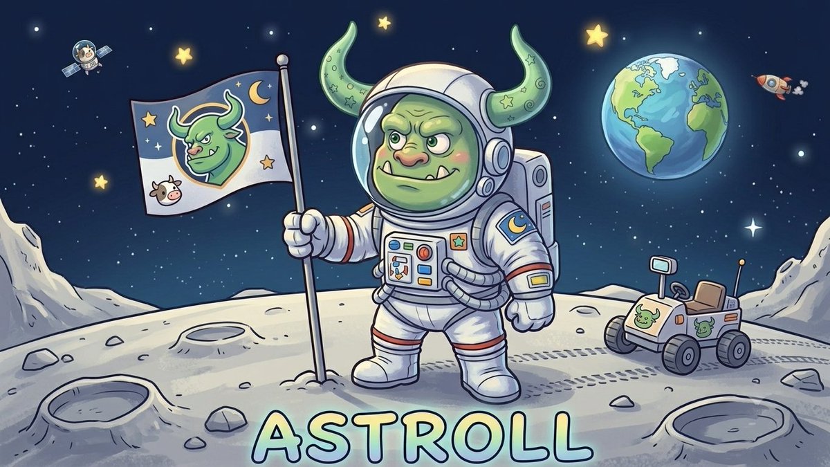 ASTROLLTOKEN's tweet photo. From Earth to the Moon in one launch.
$ASTROLL — the troll that actually made it.
If you’re tired of boring coins, this one’s for you.
Wednesday. https://t.co/QxLPtF8Jet. No excuses.
Let’s make history 
#ASTROLL #ToTheMoon https://t.co/HVedzYaXQe