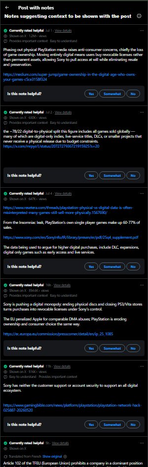 _DaNiKzz_'s tweet photo. @JaceAVinson You can't delete a community note, there are just a "few" that are rated helpful :D https://t.co/mglZOp4XyJ