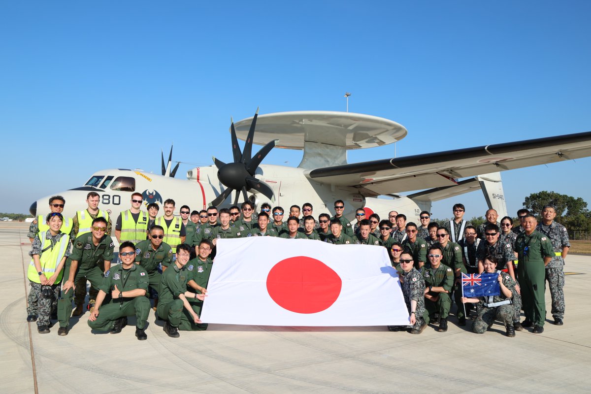 共通訓練必携 🇯🇵🇺🇸🇦🇺共同訓練サザン・クロス26に参加するため日本を出発した