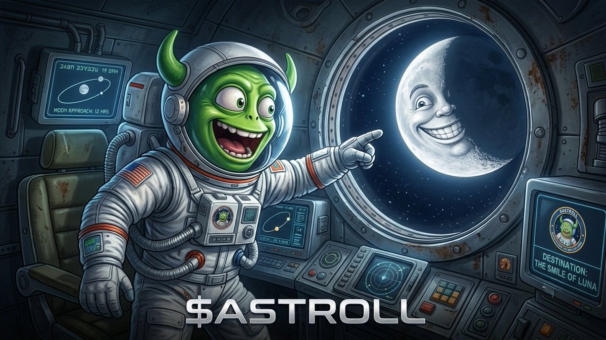 ASTROLLTOKEN's tweet photo. Green troll. White suit. Zero fear.
$ASTROLL is landing on the moon and planting the flag.
This isn’t just a coin — it’s a vibe.
Get in early or stay poor forever.
https://t.co/QxLPtF8Jet launch loading…
#ASTROLL #TrollAstronaut https://t.co/vxXdragsoL