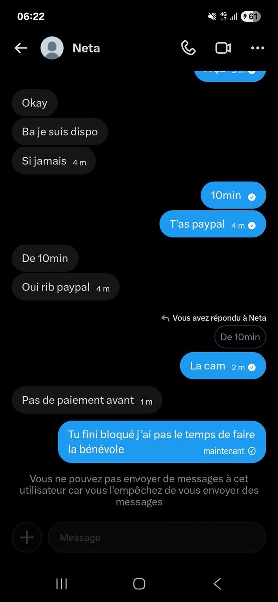 nanoou111's tweet photo. Que se soit bien clair vous n'aurez accès à aucun contenu sans payer d'avance arrêter de me faire perdre mon temps les sous merde ‼️
#fantasmeur #fauxsoumis #mendiant #fake #fauxmoneyslave
#moneyslave https://t.co/bIWW5jnc3W