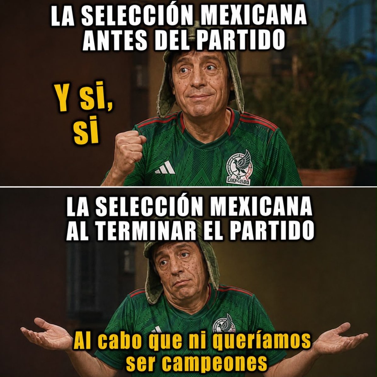 EduardoJSuarez's tweet photo. Y si, si…

#mexico  #mundialdefútbol2026 #FIFA https://t.co/m8NiQCu2Qc