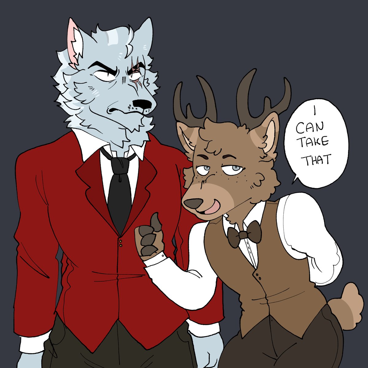 Sweet_Meat101's tweet photo. femboy butler, cameron doodles
#oc #deeroc #furryartwork #drawing #wolf https://t.co/h2KZSyw71p