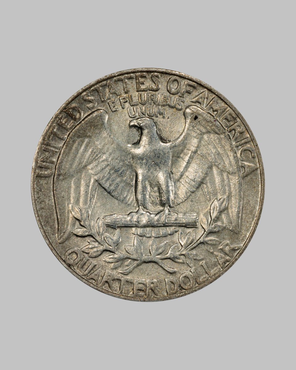 PCGScoin's tweet photo. Check your change. Seriously.

This 1966 Washington Quarter was struck on a leftover 90% silver planchet during the shift to copper-nickel clad coinage. That small mistake made this coin sell for $41,480 @stacksbowers. 👀 https://t.co/8CsdneGZEy