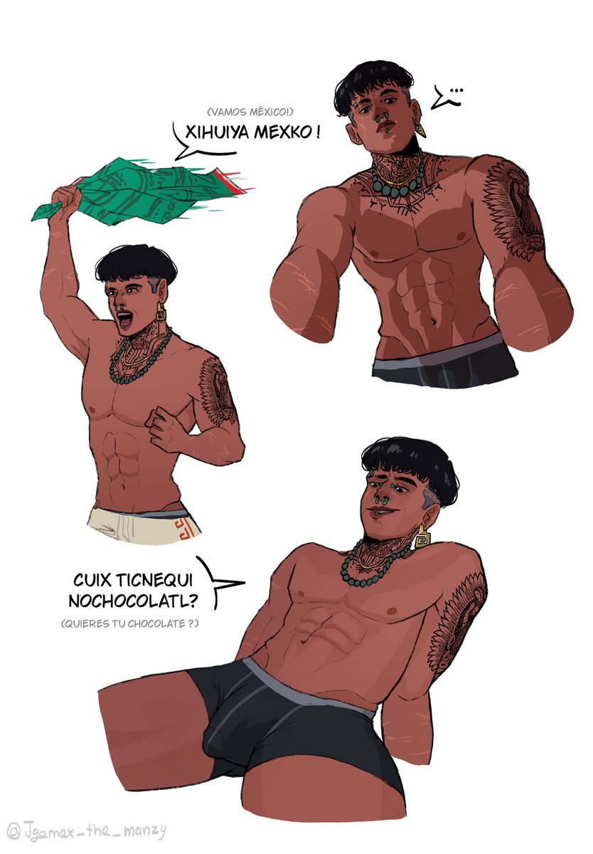 JgemexTheManzy's tweet photo. Está aquí por qué si no tik tok me manda alv. Luego lo dibujo sin nada si al post le va bien. https://t.co/sDgs8iJ8A3