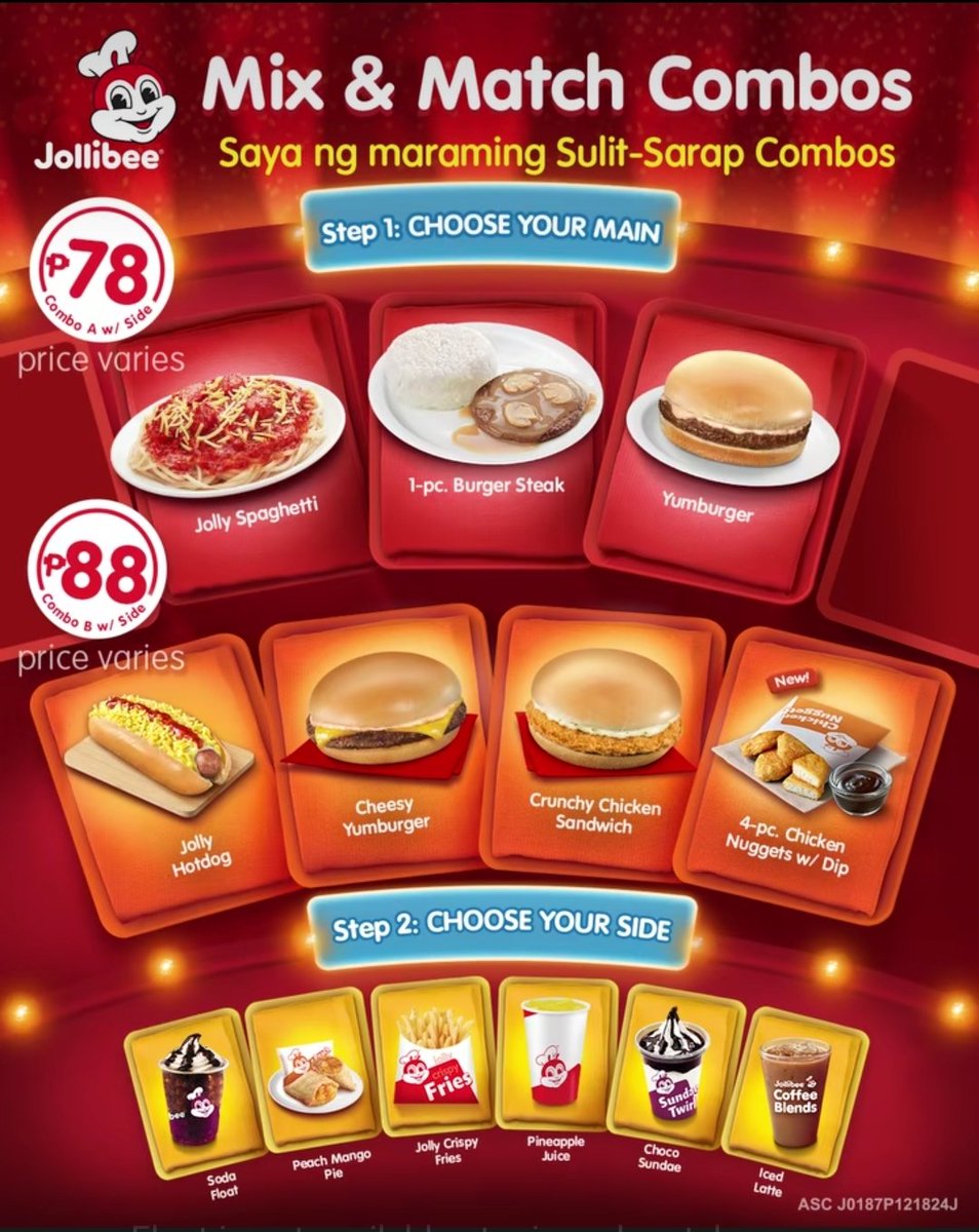 wnxciara's tweet photo. GIVEBACK | MIX &amp; MATCH GA 🍝

– rt &amp; mbf me
– either jabee or mcdo | comment the combo you want + mention my un
– 2 wínners of Mix &amp; Match + 2 wínners of ₱25! 🫶

wînners of mix &amp; match should buy the food and post proof after ☺️

ends anytime, goodluck! 🤍 https://t.co/d1o0a66MmN