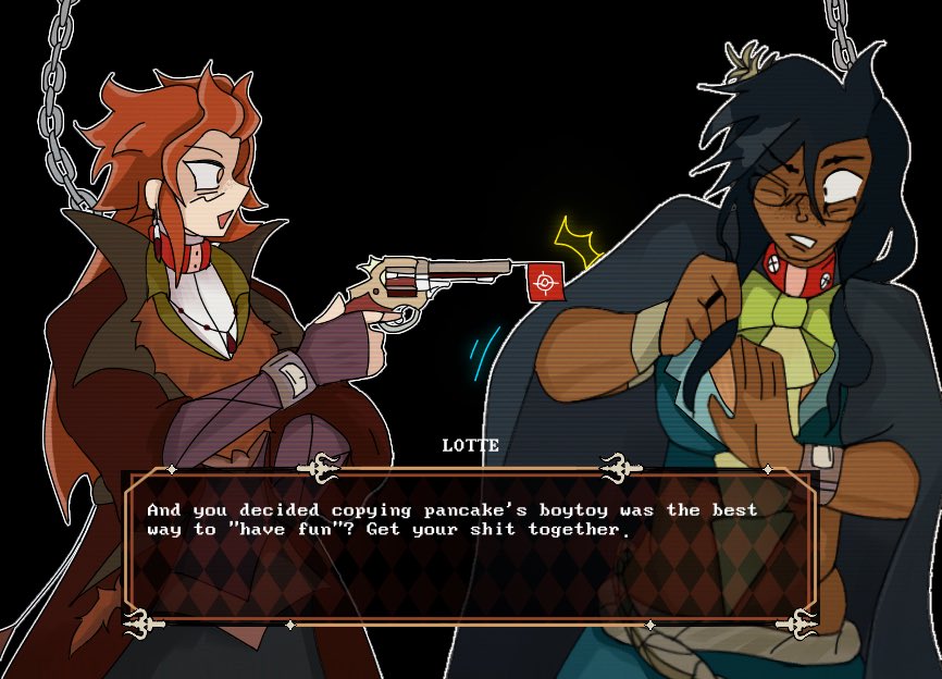 Yuri ever ( they die the next round  ) Ink likes to copy people