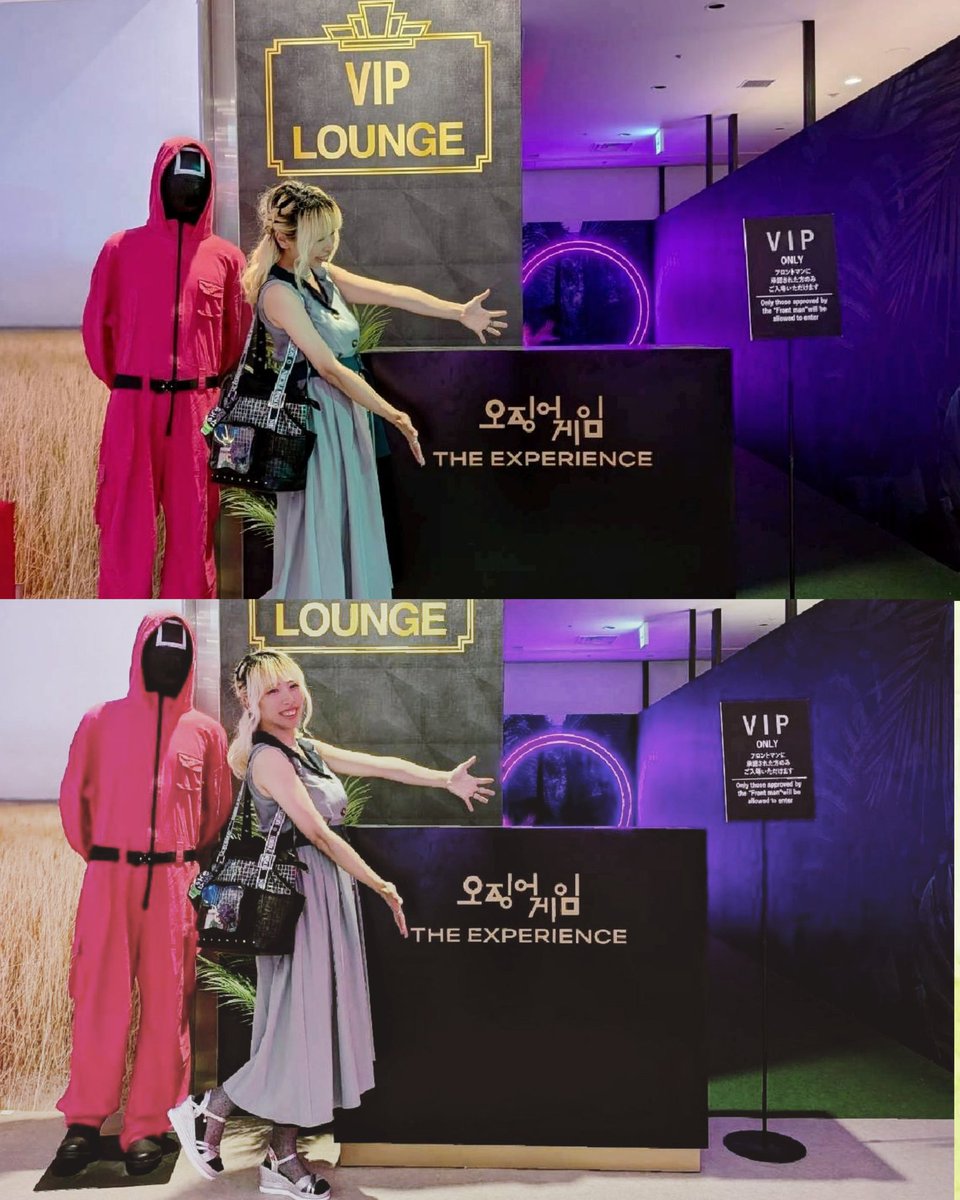 Daily_Layla's tweet photo. 오징어게임♡VIP ROOM

気分はさながらフロントマン!!
ゲームしてるのをモニターで見られるのめちゃ楽しいからVIPオススメです🫰

📸ナラさん Thanks !
 #L_holiday  #渋谷リアルイカゲーム https://t.co/DrSlV1tgXp