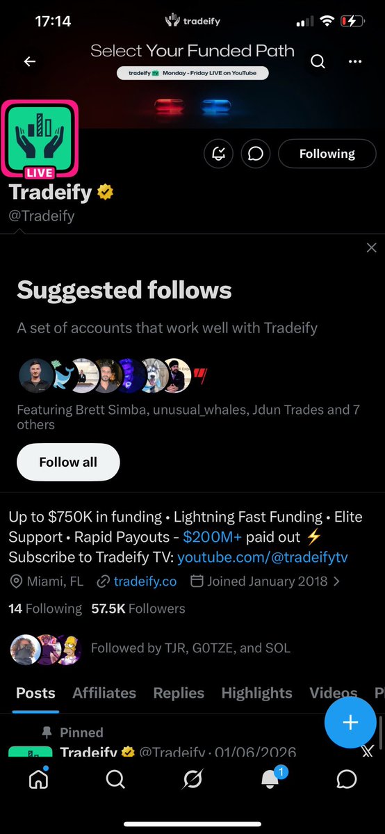 RickyJI14's tweet photo. @aw_trades_ @Tradeify AW https://t.co/wEPyquxOh2