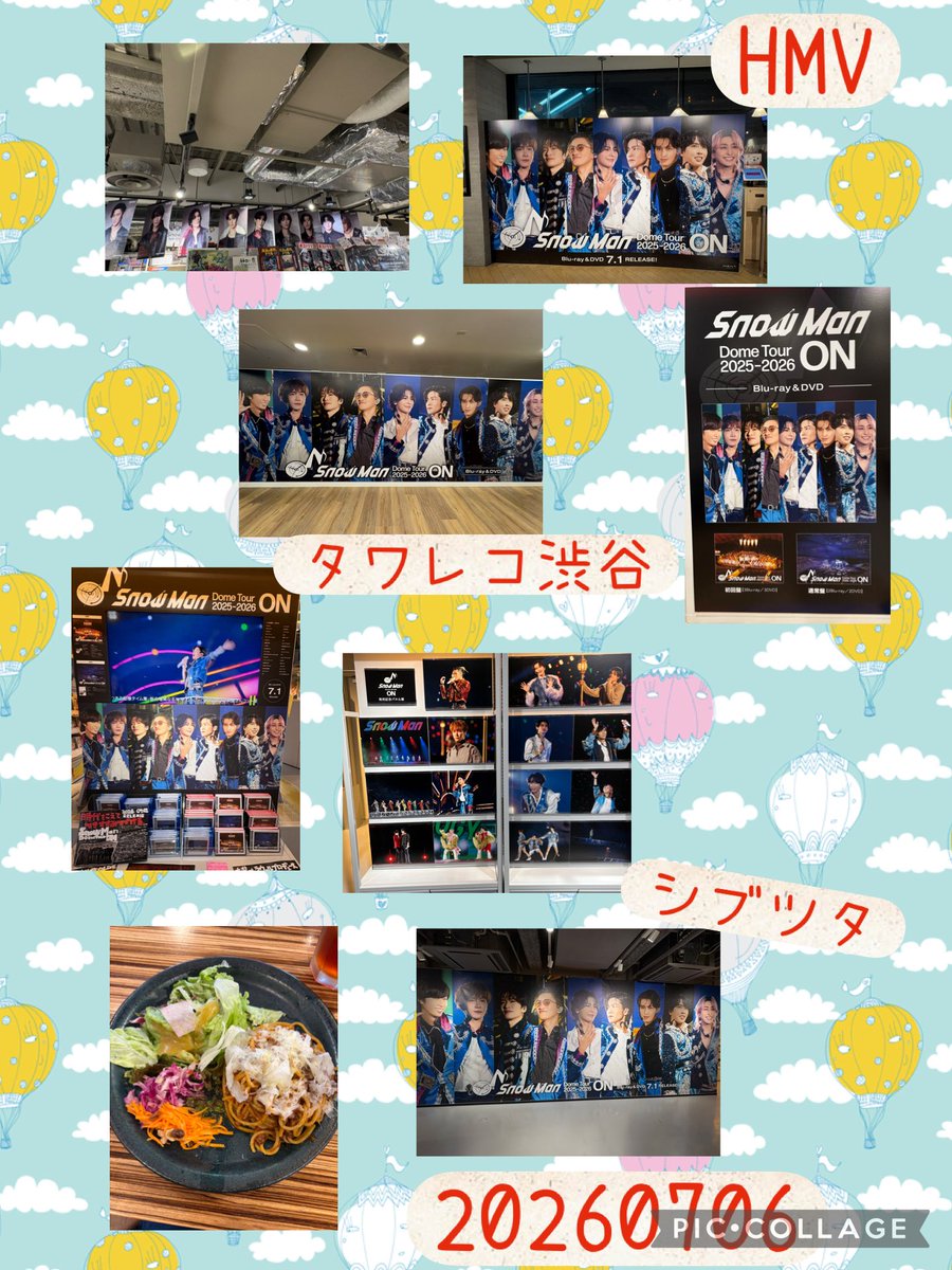 s_n_o_w0325's tweet photo. ごきげん���う❤️看板最終日にこちらへ🚃その前に池袋でシルパトも🚃(ボンドロは出会えず😭)
ランチはジンナンカフェ🍴
改めて、SnowMan、すごいよなぁ(今更)そしてビジュが良い✨
#SnowManOn https://t.co/3yRnqtPVKh