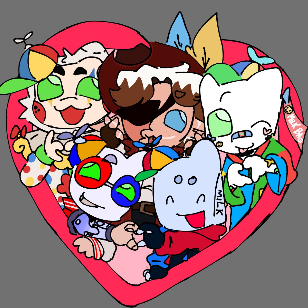 EVILWHITEGRIZZY's tweet photo. the smii7ylings #smii7y #frousetwt #frouse https://t.co/rGHrwCULDY